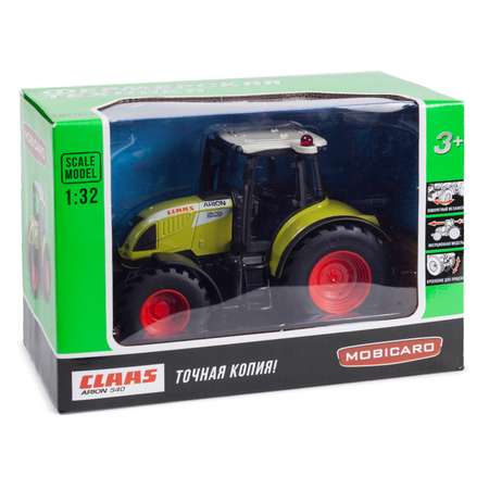 Трактор Mobicaro 1:32 Claas Arion 540 инерционная 184011