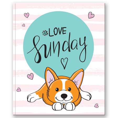 Блокнот школьный Malamalama позитивного настроения LOVE SUNDAY