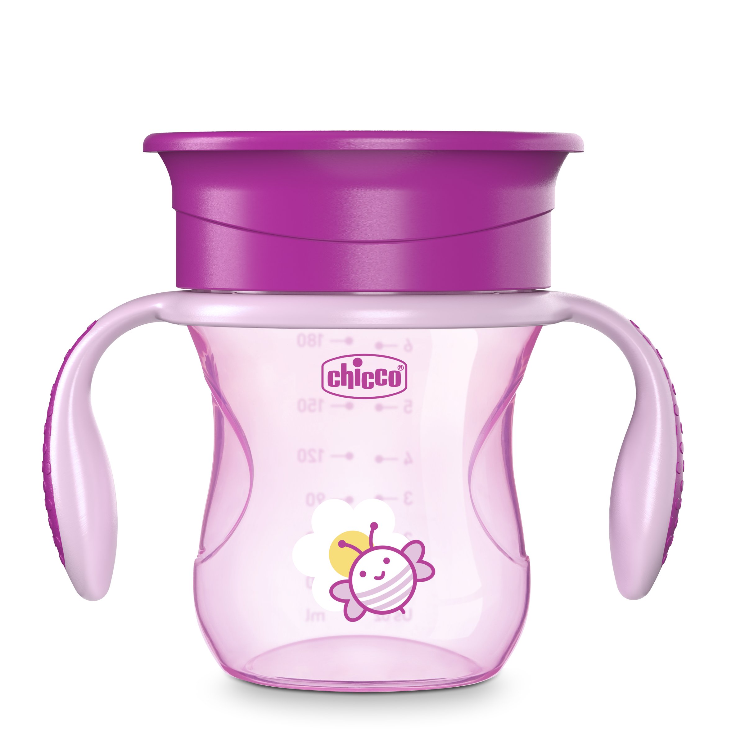 Поильник Chicco Perfect Cup для детей от 1 года розовый - фото 7