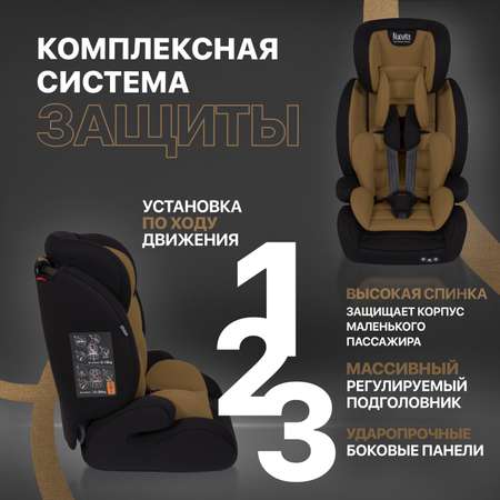 Автокресло Nuovita Maczione N123-1 Кофейный