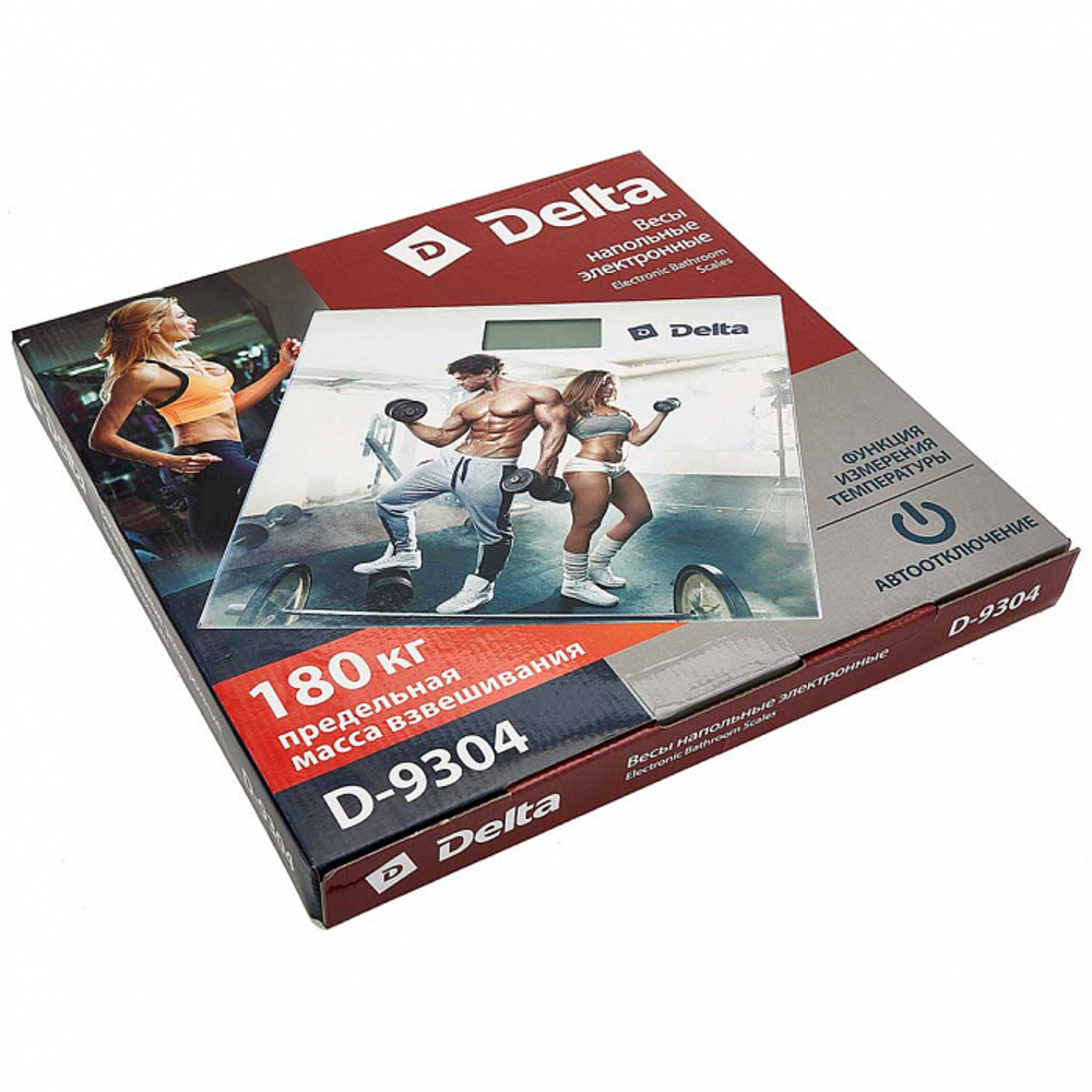 Весы напольные Delta D-9304 Тренировка 180 кг - фото 2