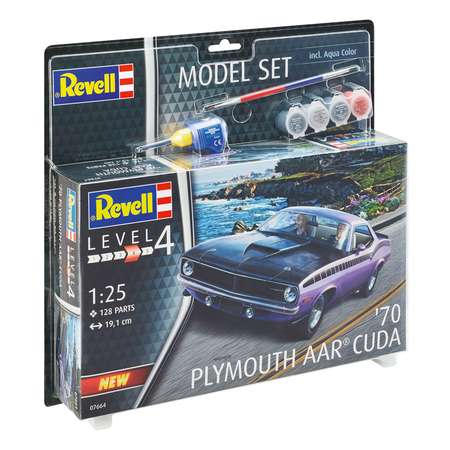 Сборная модель Revell Автомобиль 1970 AAR Cuda