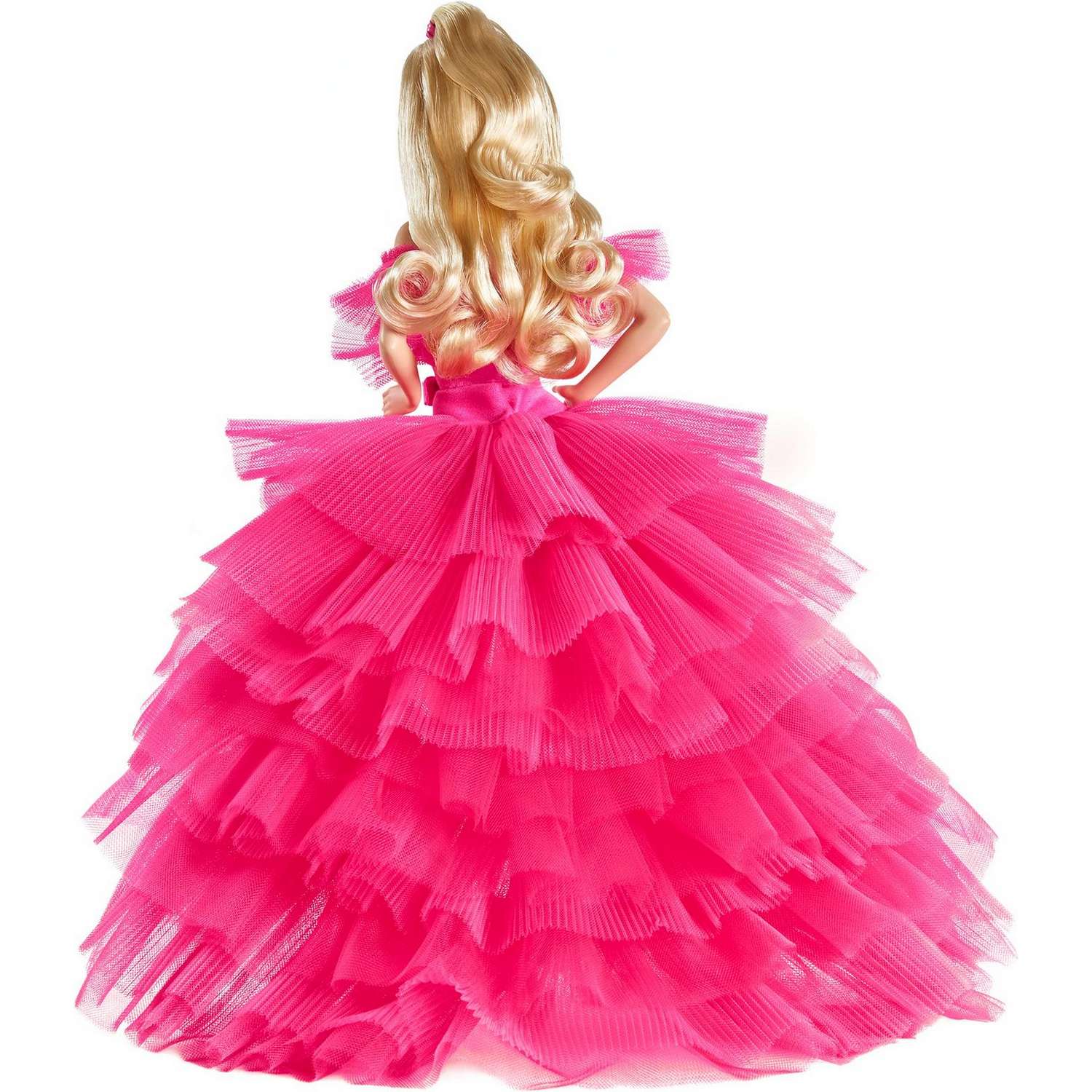 Кукла Barbie Золото коллекционная в розовом платье GTJ76 GTJ76 - фото 8