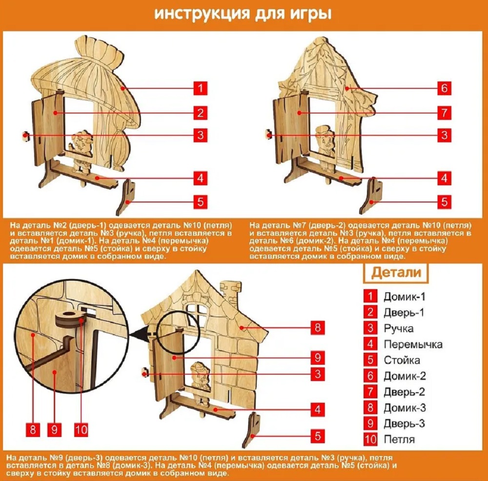 Театр КубиГрад Русская народная сказка Три поросенка - фото 3