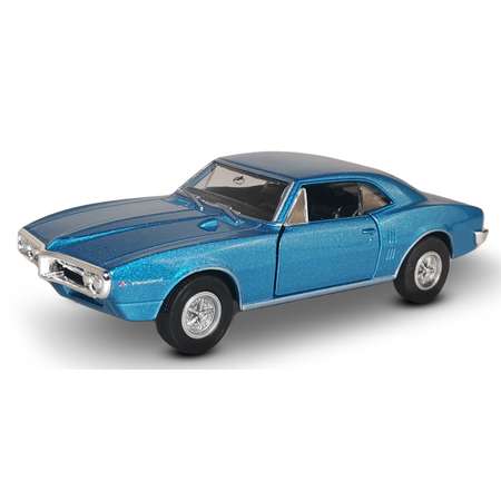 Машинка Welly модель 1967 Pontiac Firebird 1:38 синяя