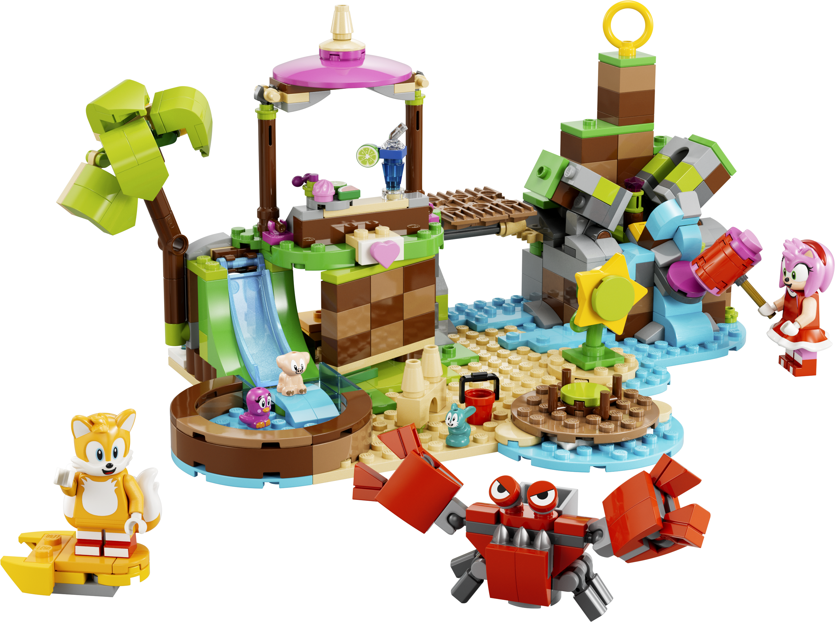 Конструктор LEGO Sonic the Hedgehog Остров спасения животных Эми 76992 - фото 2