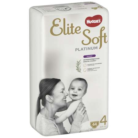 Подгузники-трусики Huggies Elite Soft Platinum 4 9-14кг 44шт