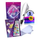 Набор для 3Д творчества Funtasy 3D ручка simple abs 5 цветов книжка с трафаретами