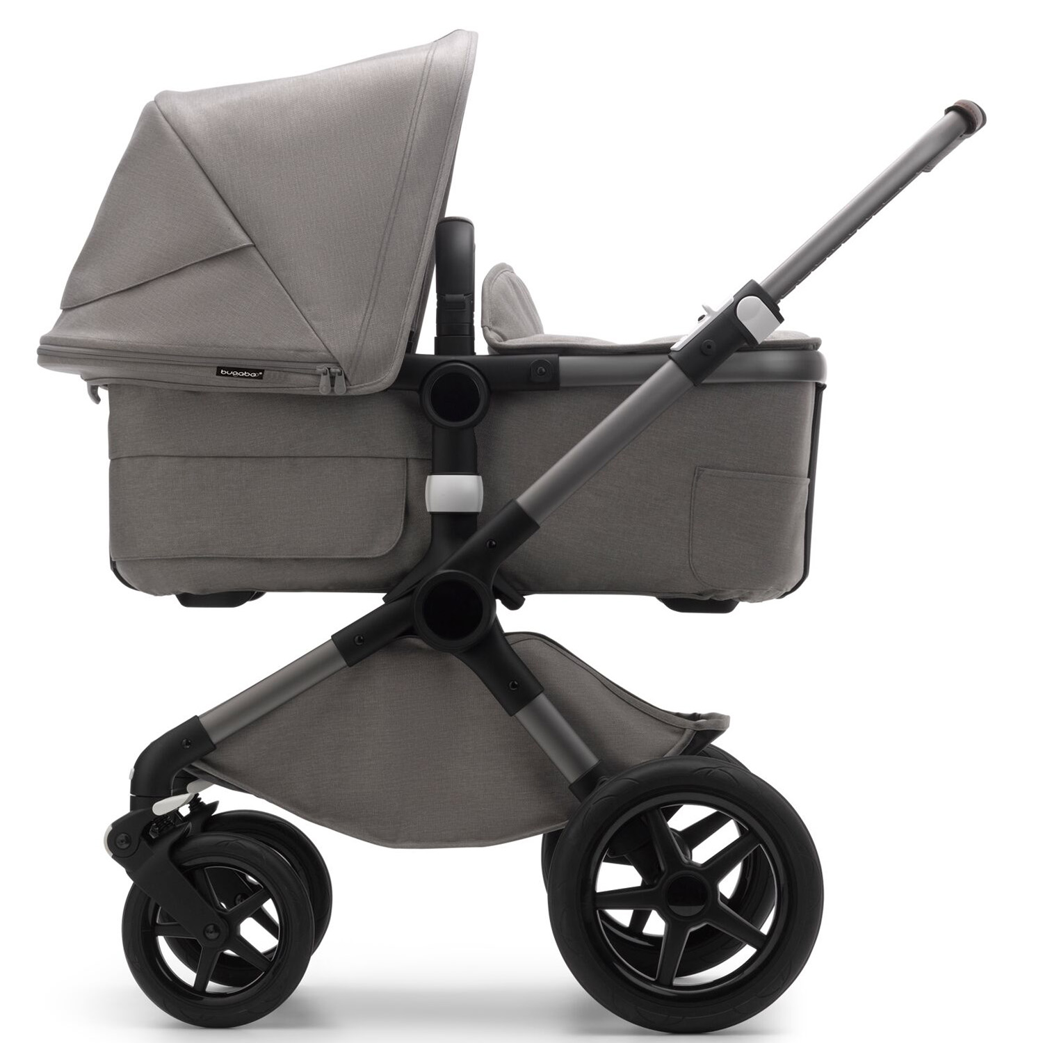 Коляска 2в1 Bugaboo Fox3 Complete Mineral Graphite-Light Grey 2306010033 - фото 4