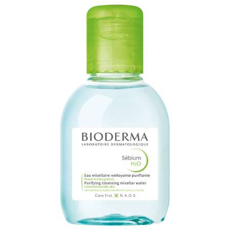 Мицеллярная вода H2O Bioderma Sebium очищающая для жирной и проблемной кожи лица 100 мл