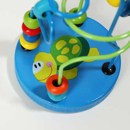 Развивающая игрушка Sima-Land Серпантинка лабиринт Черепаха