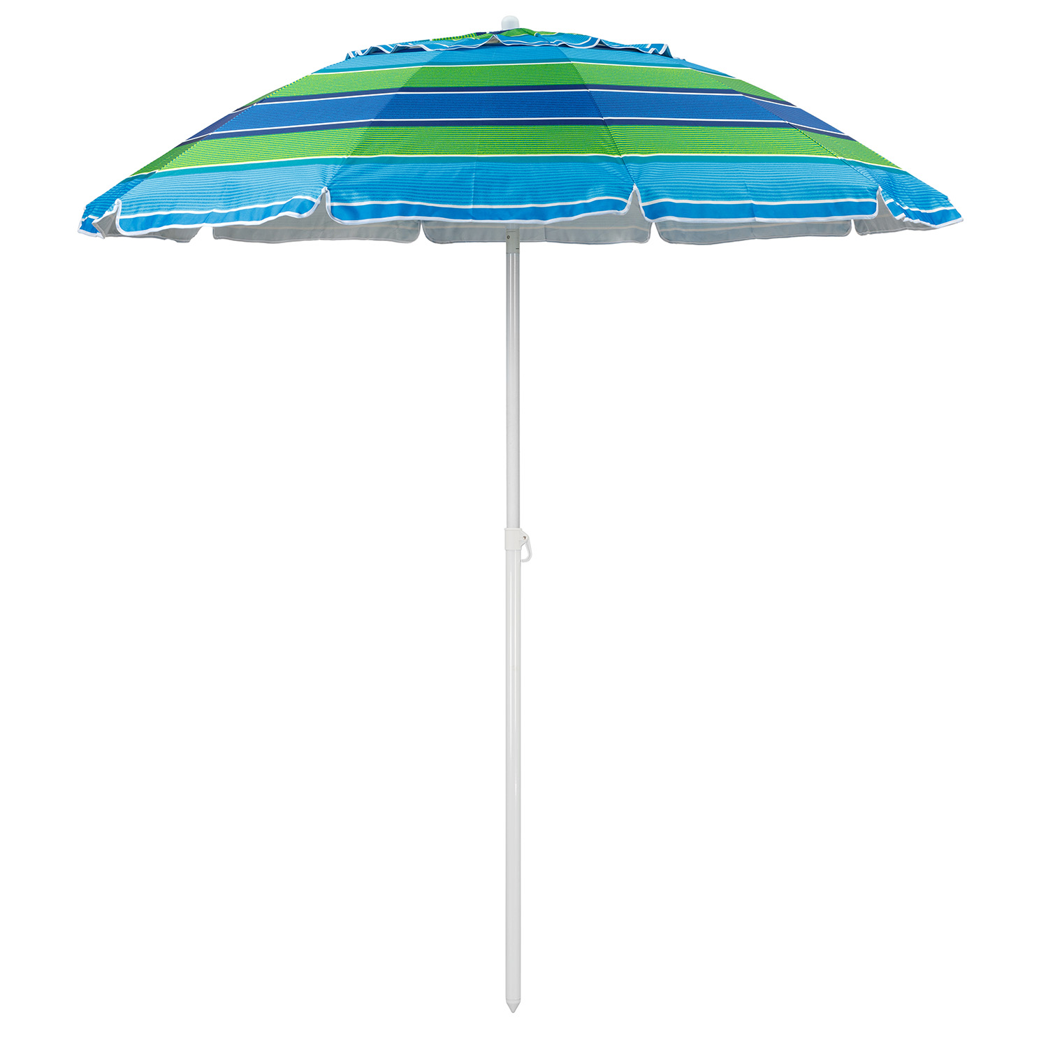 Зонт пляжный BABY STYLE солнцезащитный большой садовый с клапаном 2.2 м с наклоном Премиум Oxford - фото 2