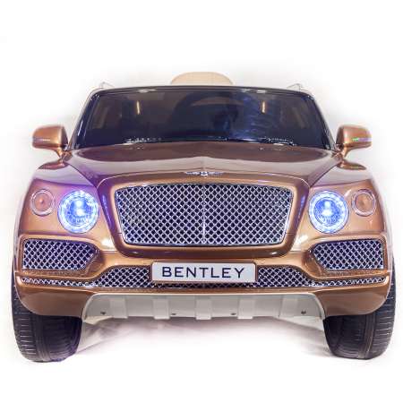 Электромобиль TOYLAND Джип Bentley Bentayga бронза