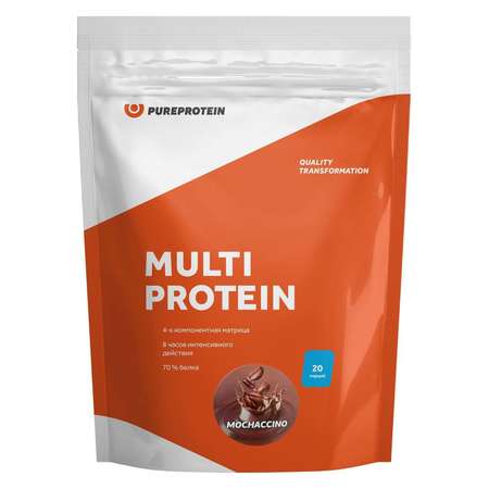 Специализированный пищевой продукт PUREPROTEIN Протеин мультикомпонентный мокаччино 600г