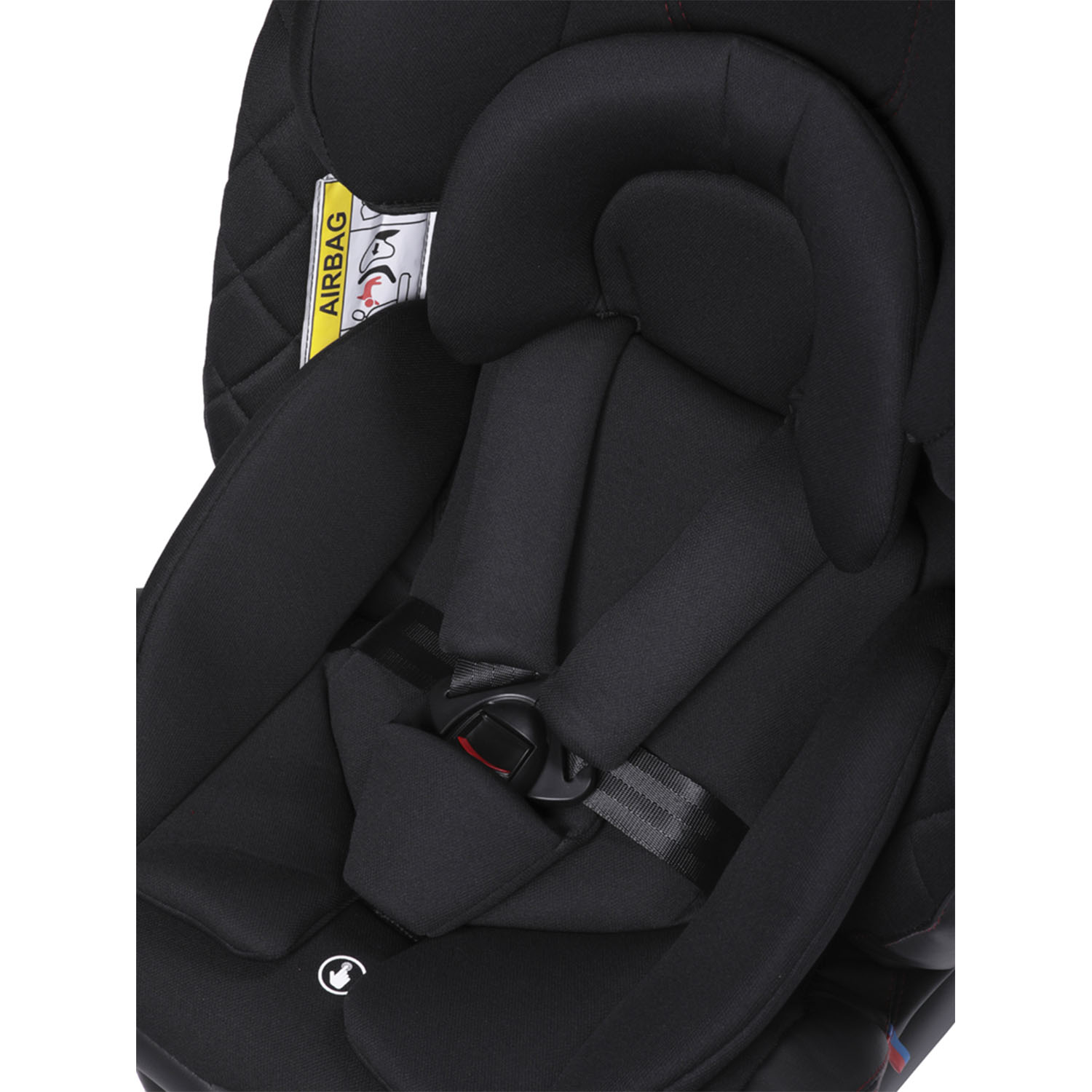 Автокресло BabyCare Shelter ISOFIX черный красный - фото 9