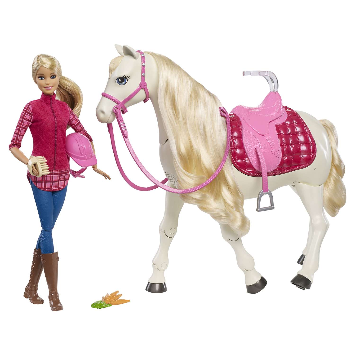 Кукла Barbie Barbie и лошадь мечты FRV36 - фото 1