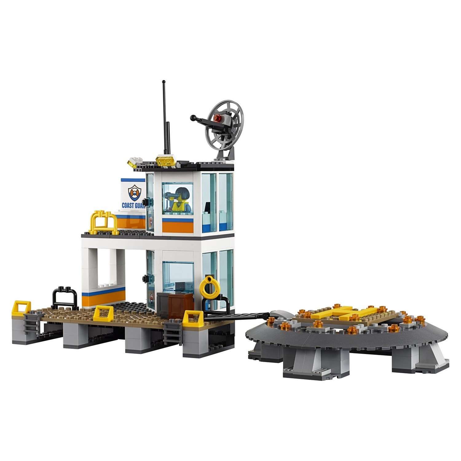 Конструктор LEGO City Coast Guard Штаб береговой охраны (60167) - фото 11