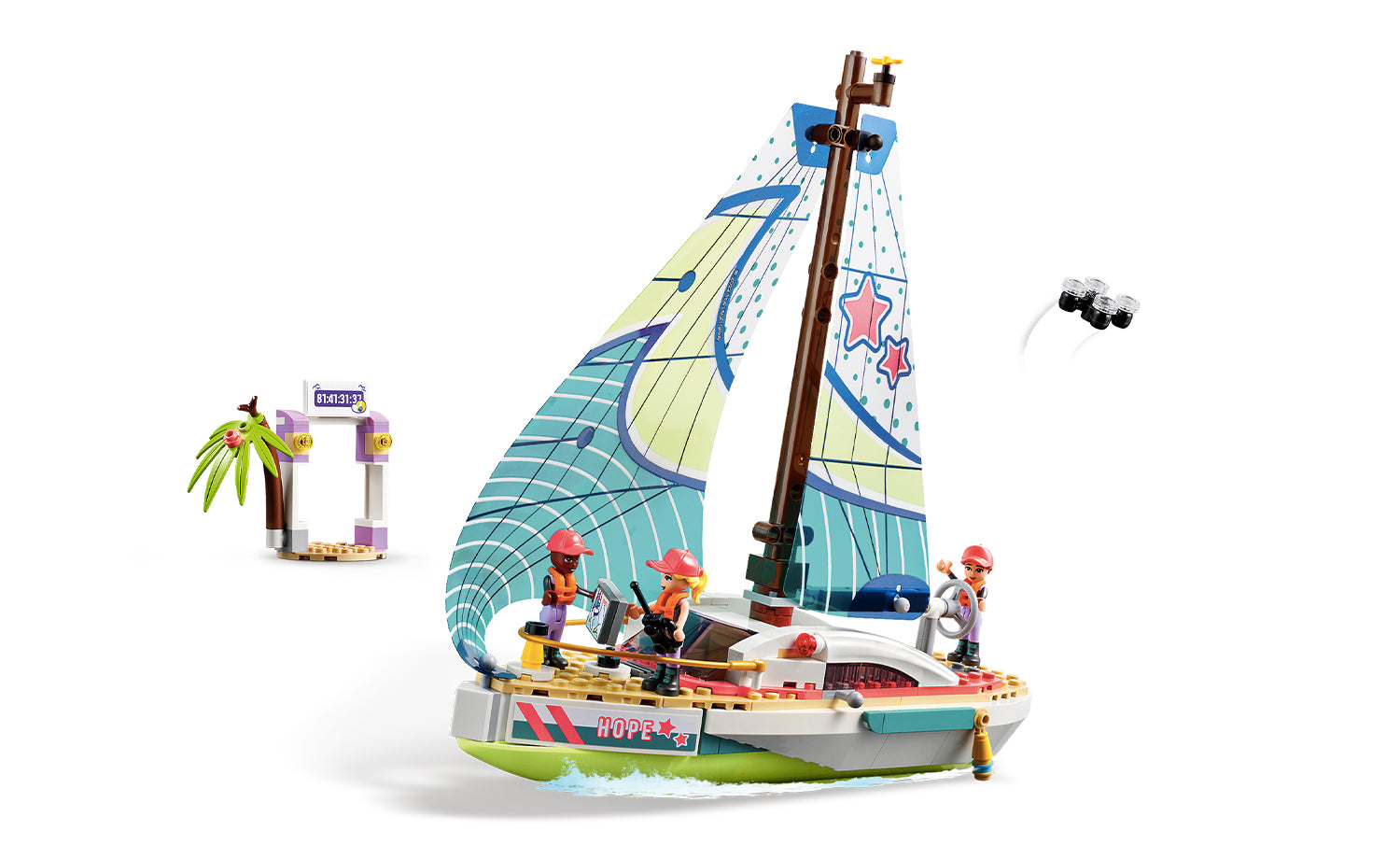 Конструктор LEGO «Friends Морское приключение Стефани» 304 детали 41716 - фото 3