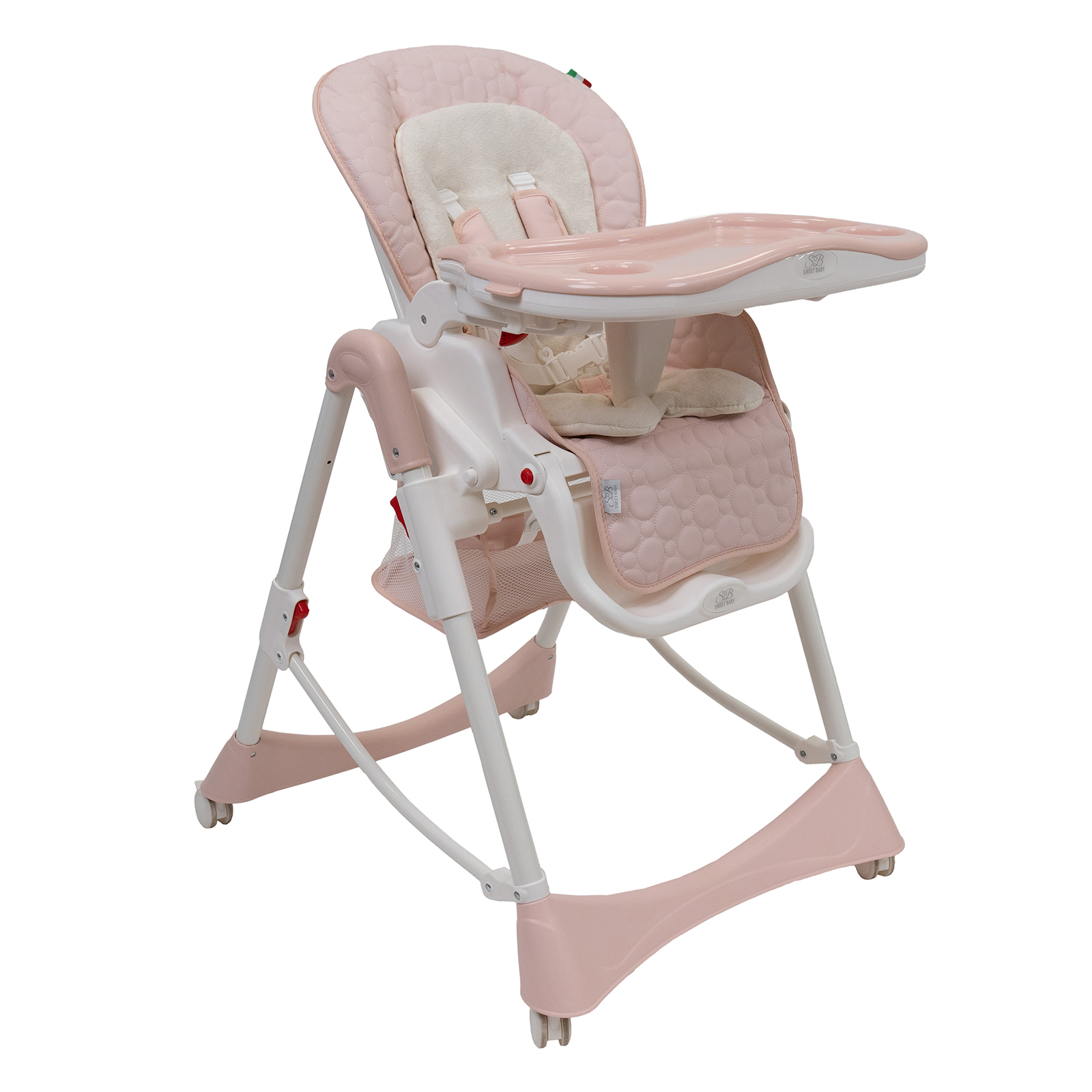 Стульчик для кормления Sweet Baby Royal Classic Pink - фото 1