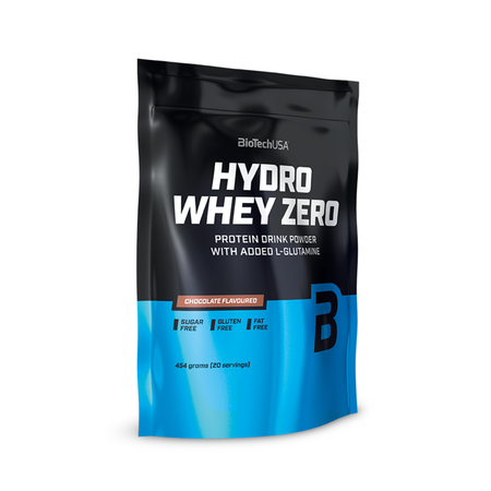 Изолят сывороточного протеина BiotechUSA Hydro Whey Zero 454 г. Шоколад