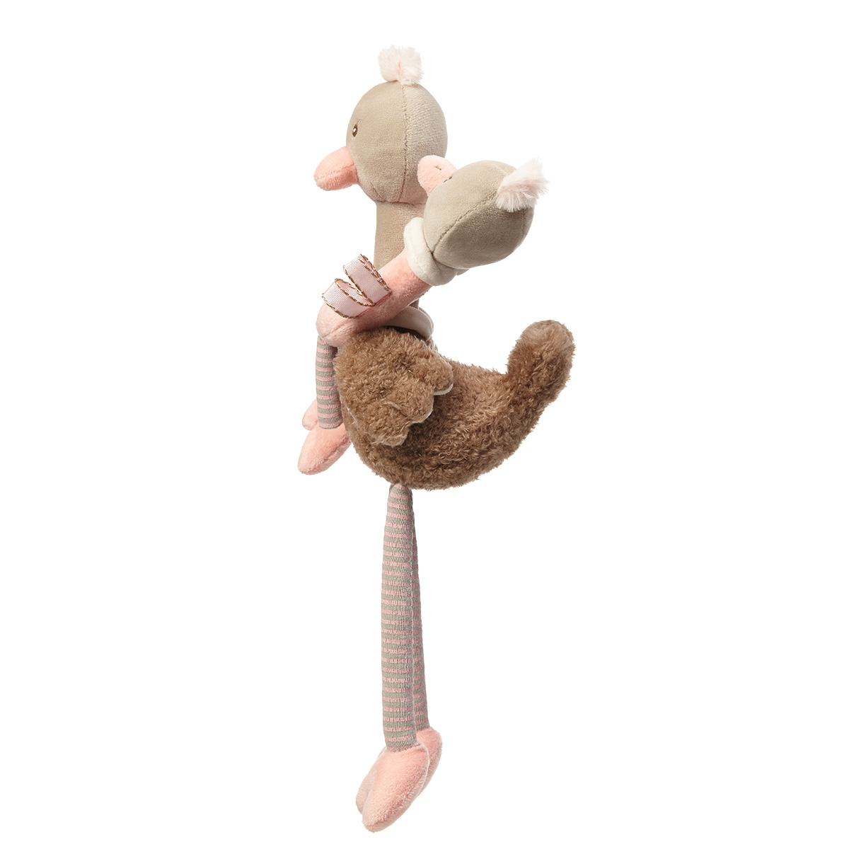 Набор игрушек Babyono Ostrich Family 2 шт с шелестящими элементами и пищалкой - фото 14