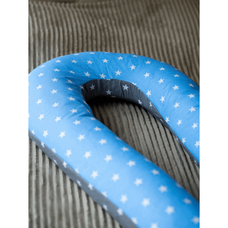 Подушка для беременных Body Pillow форма U Light голубая