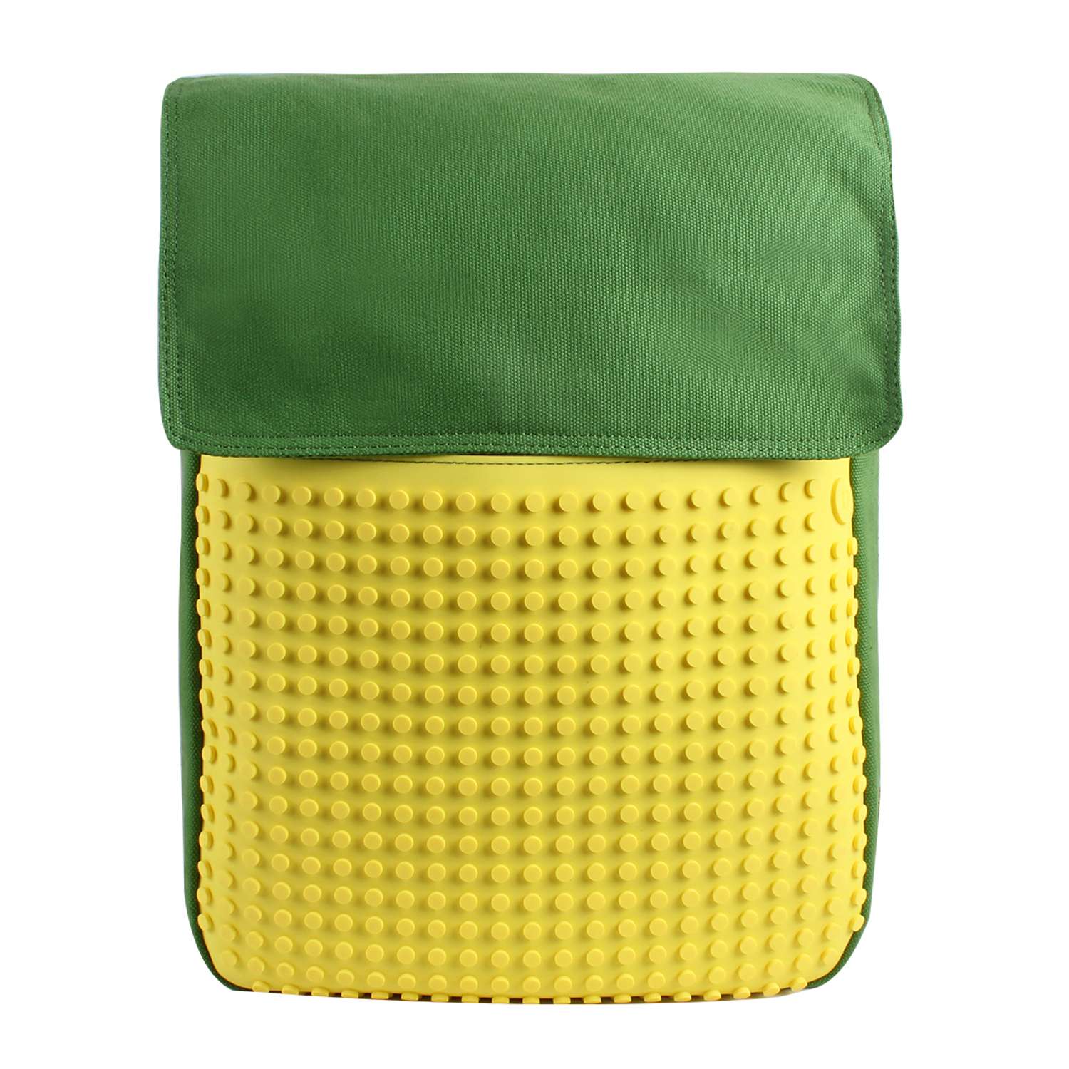 Пиксельный рюкзак Upixel зеленый-желтый - фото 5