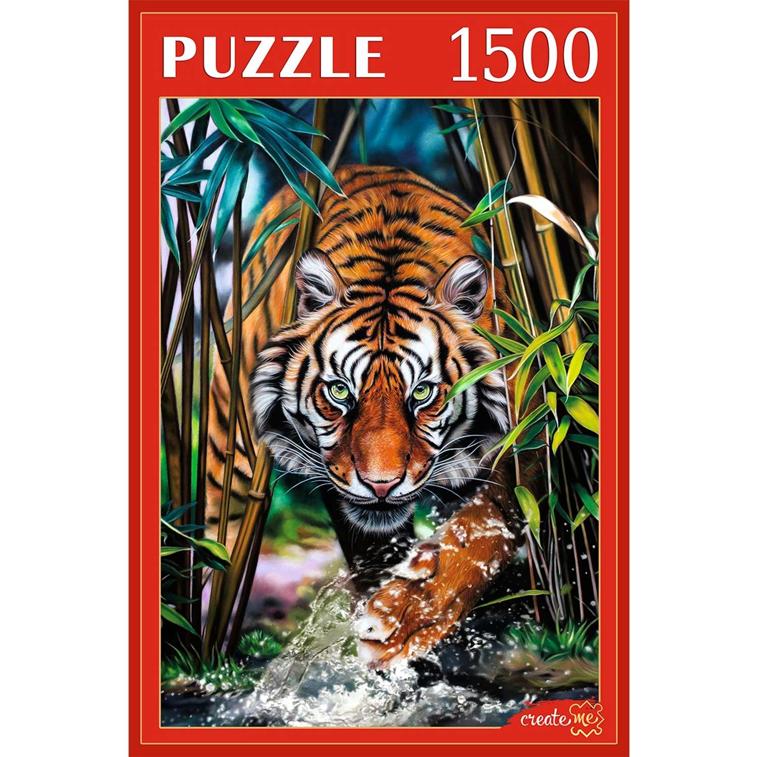 Пазл Рыжий кот 1500 элементов Большой Тигр - фото 1