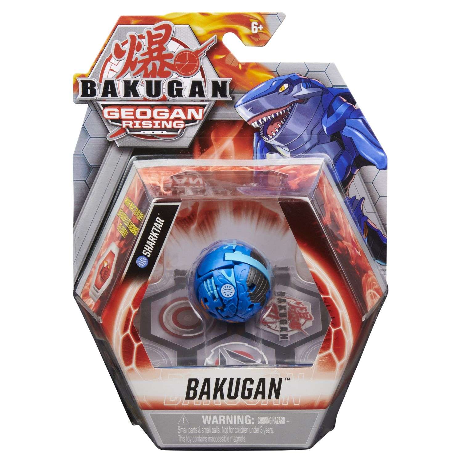 Фигурка-трансформер Bakugan S3 MonsterSharkBlue 6061459/20129960 - фото 4