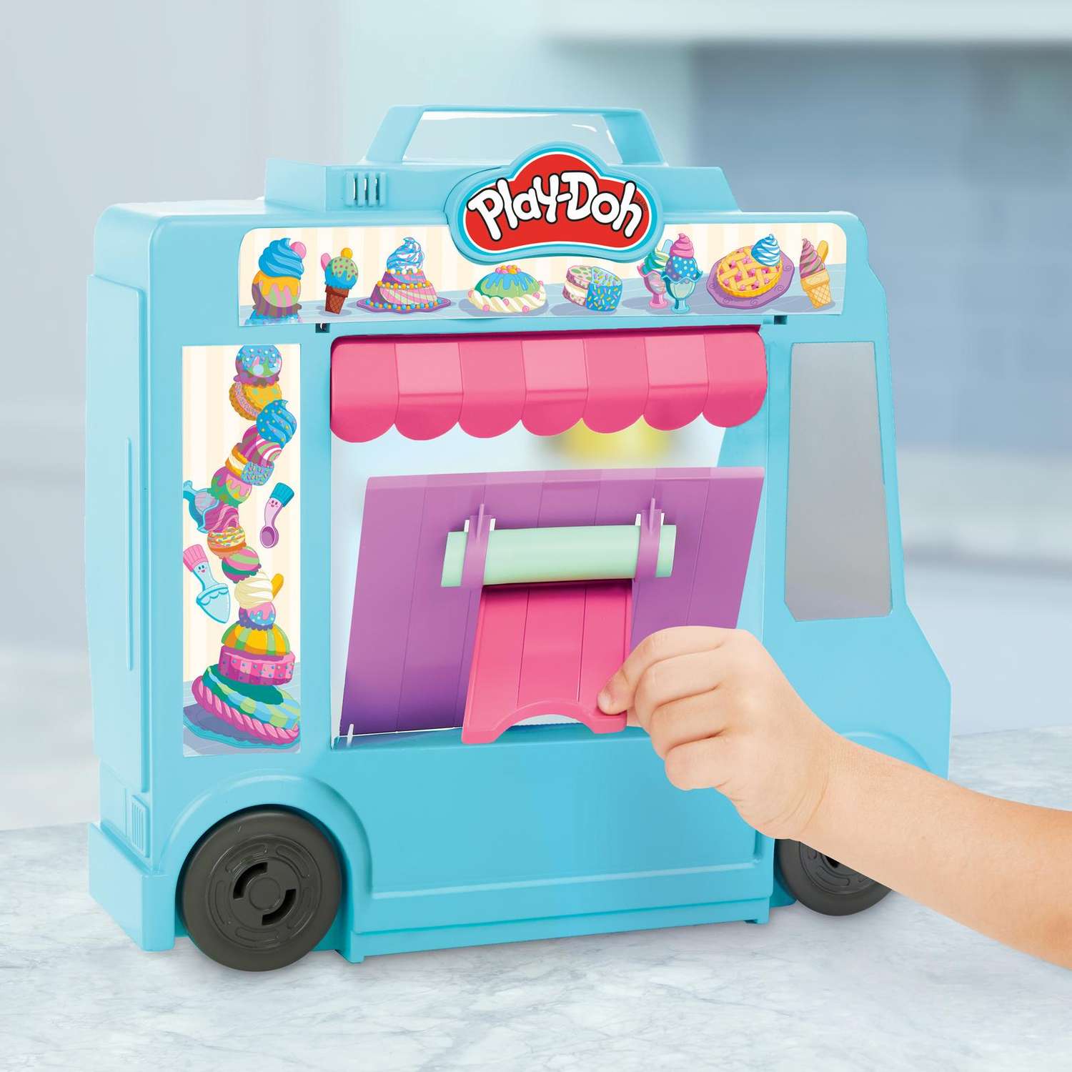 Набор игровой Play-Doh Грузовичок с мороженым F13905L0 - фото 7
