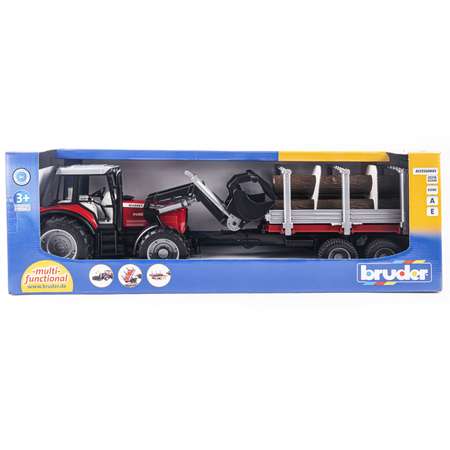 Трактор Bruder Massey Ferguson 02-046