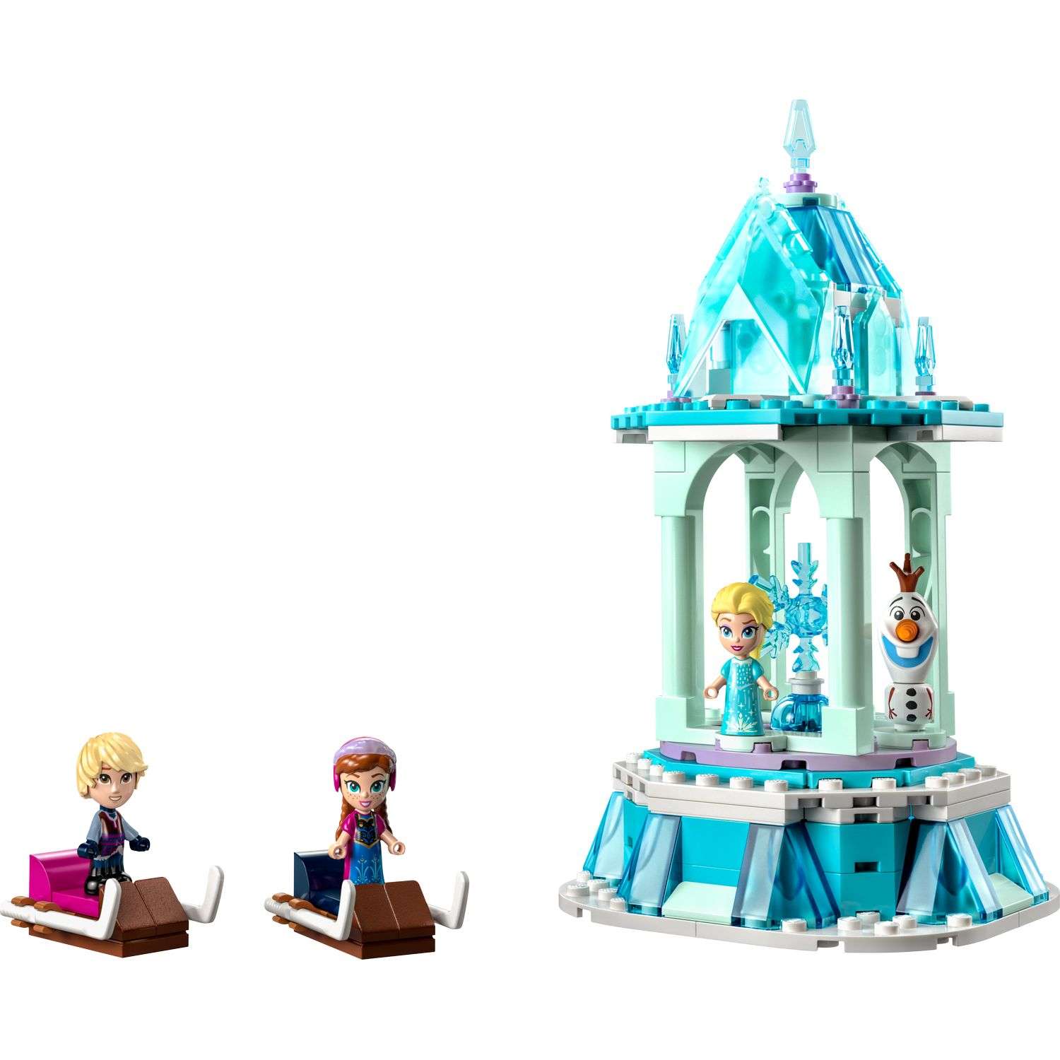 Конструктор LEGO Princesses Anna and Elsas Magical Carousel 43218 - фото 2