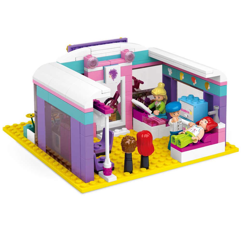 Lego friends makeup salon online