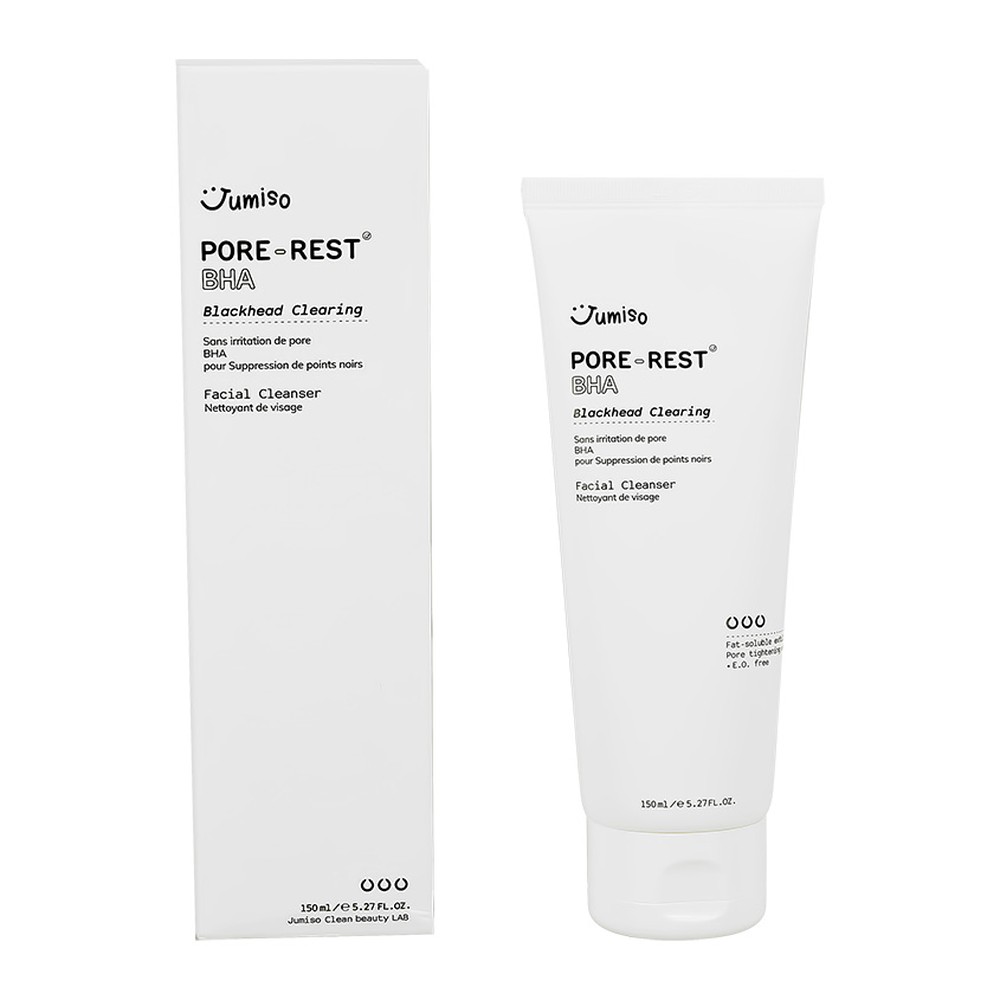 Пенка для умывания Helloskin Jumiso pore-rest с bha-кислотами очищающая поры 150 мл - фото 4