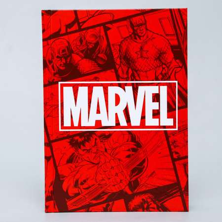 Ежедневник MARVEL А5 160 листов Marvel «Мстители»