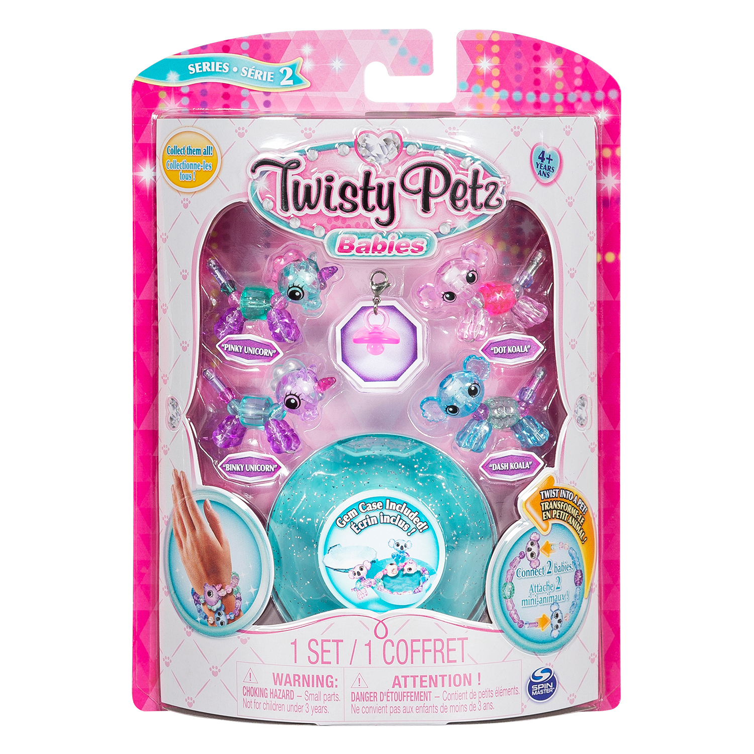 Набор мини фигурок-трансформеров Twisty Petz Twin Babies 9 4шт 6044224/20104379 - фото 1