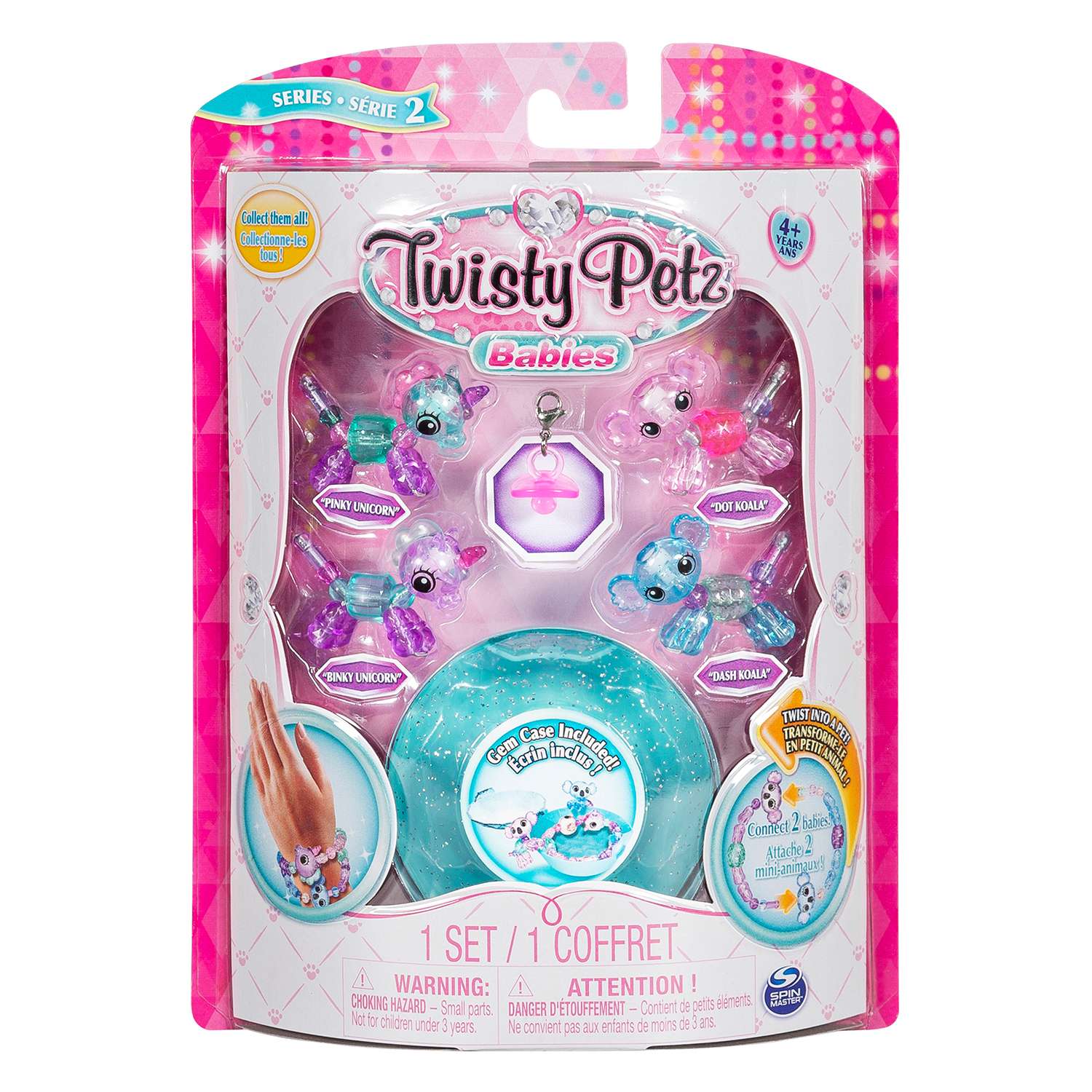 Набор мини фигурок-трансформеров Twisty Petz Twin Babies 9 4шт 6044224/20104379 - фото 1