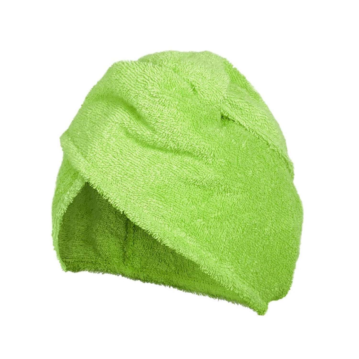 Полотенце для волос Ripoma из микрофибры салатовый - фото 1