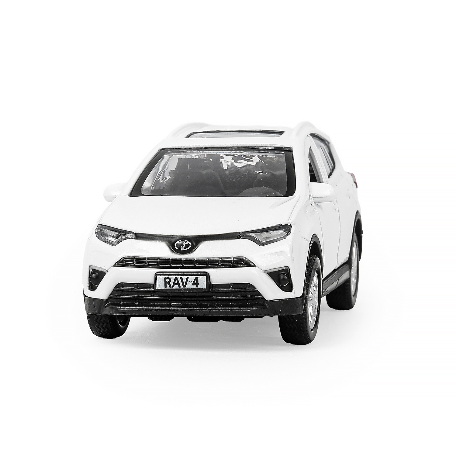 Автомобиль Технопарк Toyota Toyota Rav4 белый 389221 - фото 11