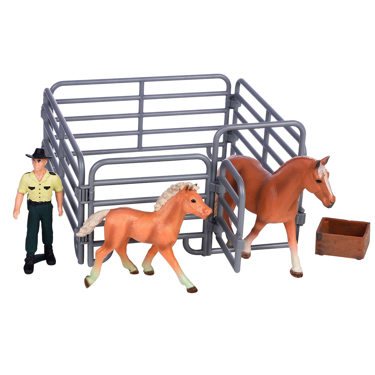 Фигурки Schleich Horse Club - Игровой набор Шляйх Загон для лошадей 42569