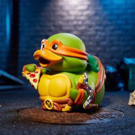 Фигурка Ninja Turtles(Черепашки Ниндзя) Утка Tubbz Микеланджело Boxed Edition без ванны