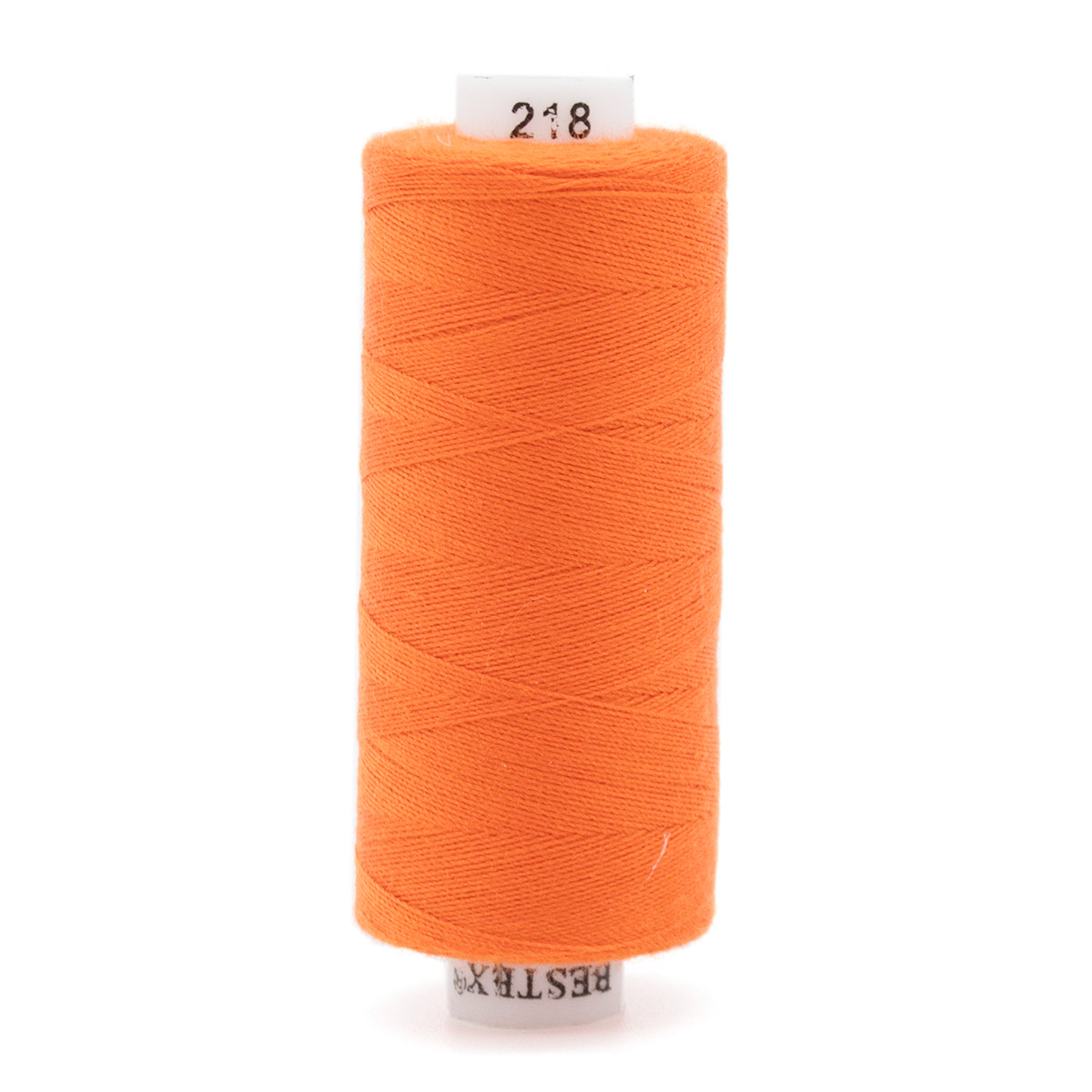 Нитки Bestex универсальные прочные для шитья рукоделия 40/2 400 ярд 10 шт 218 темный оранжевый - фото 2