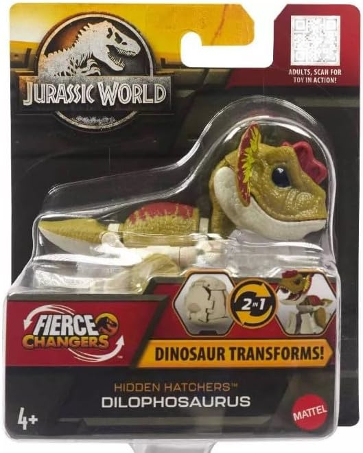 Фигурка Jurassic World Fierce Changers Hidden Hatchers в ассортименте HLP00 - фото 2