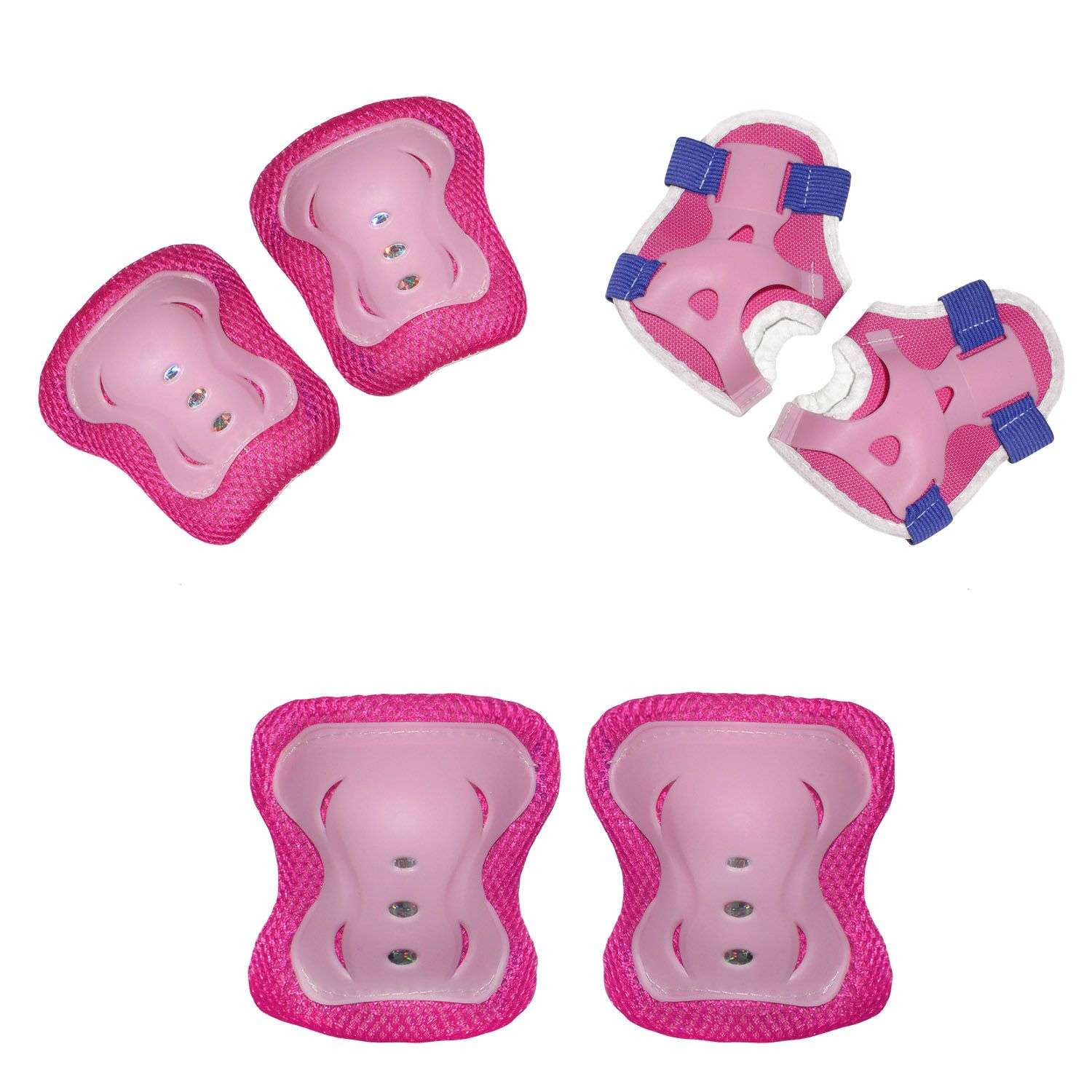 Роликовый комплект Sport Collection в сумке SET JOYFULL Pink ролики р. 29-32 Шлем 50-56 Защита S/M - фото 6