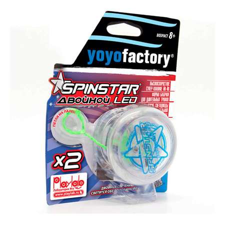 Развивающая игрушка YoYoFactory Йо-йо SpinStar LED двойной