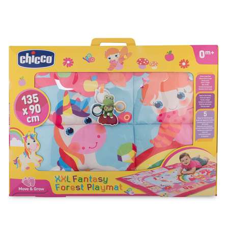 Коврик игровой Chicco Лесные друзья Розовый