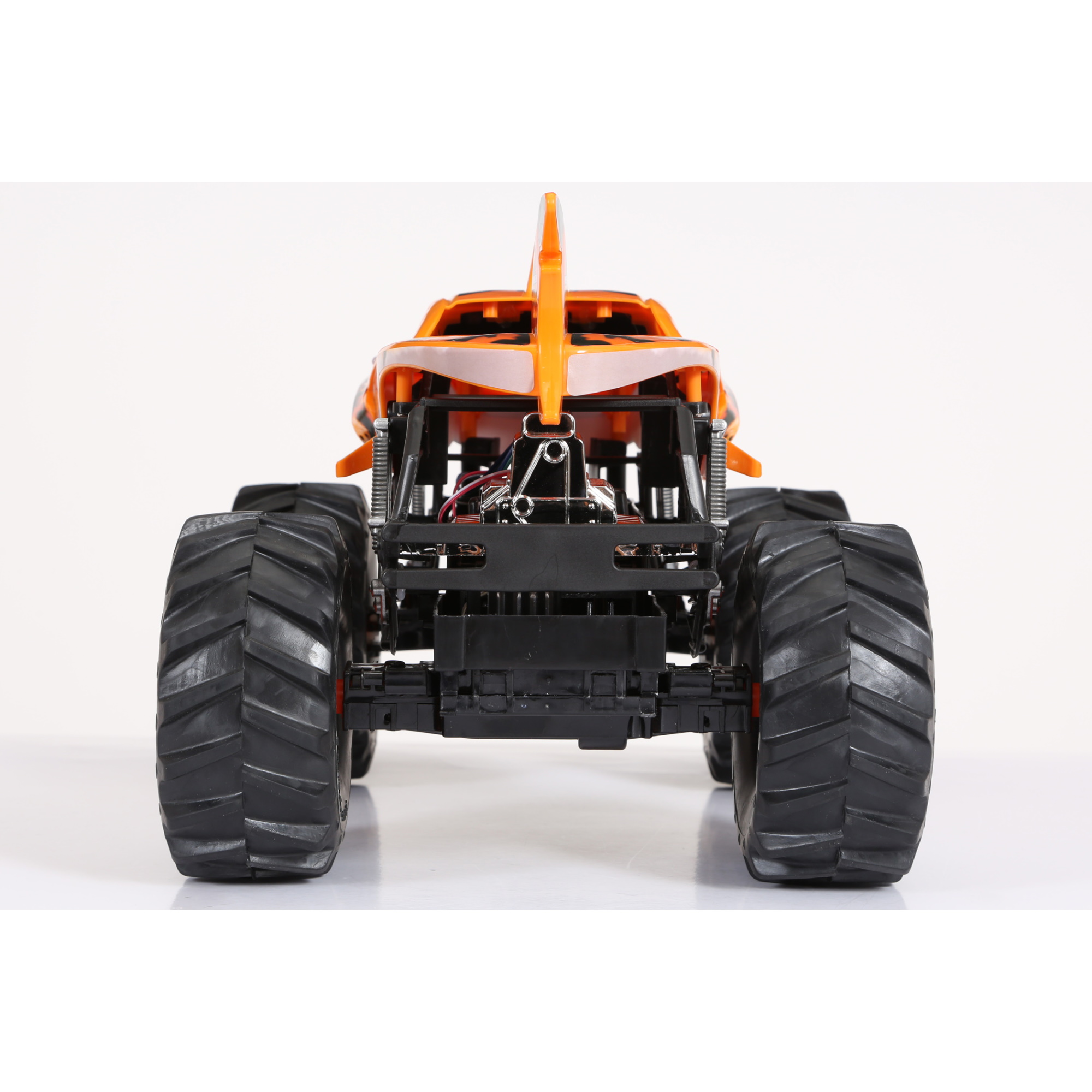 Машина Hot Wheels РУ 1:10 Monster Truck Tiger Shark 61050 купить по цене  8999 ₽ в интернет-магазине Детский мир