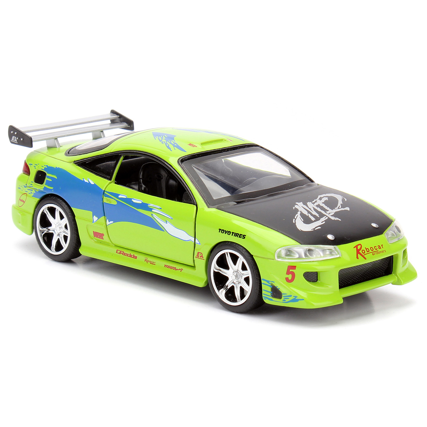 Автомобиль Jada Mitsubishi Eclipse 1:32 ТоуR181 - фото 5