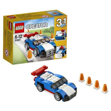 Конструктор LEGO Creator Синий гоночный автомобиль (31027)