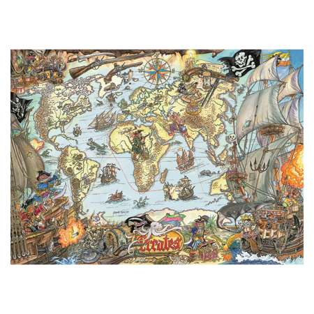 Пазл Ravensburger Пиратская карта XXL 200 шт